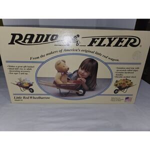 Radio Flyer Little Red Wheelbarrow Model #4 NEW